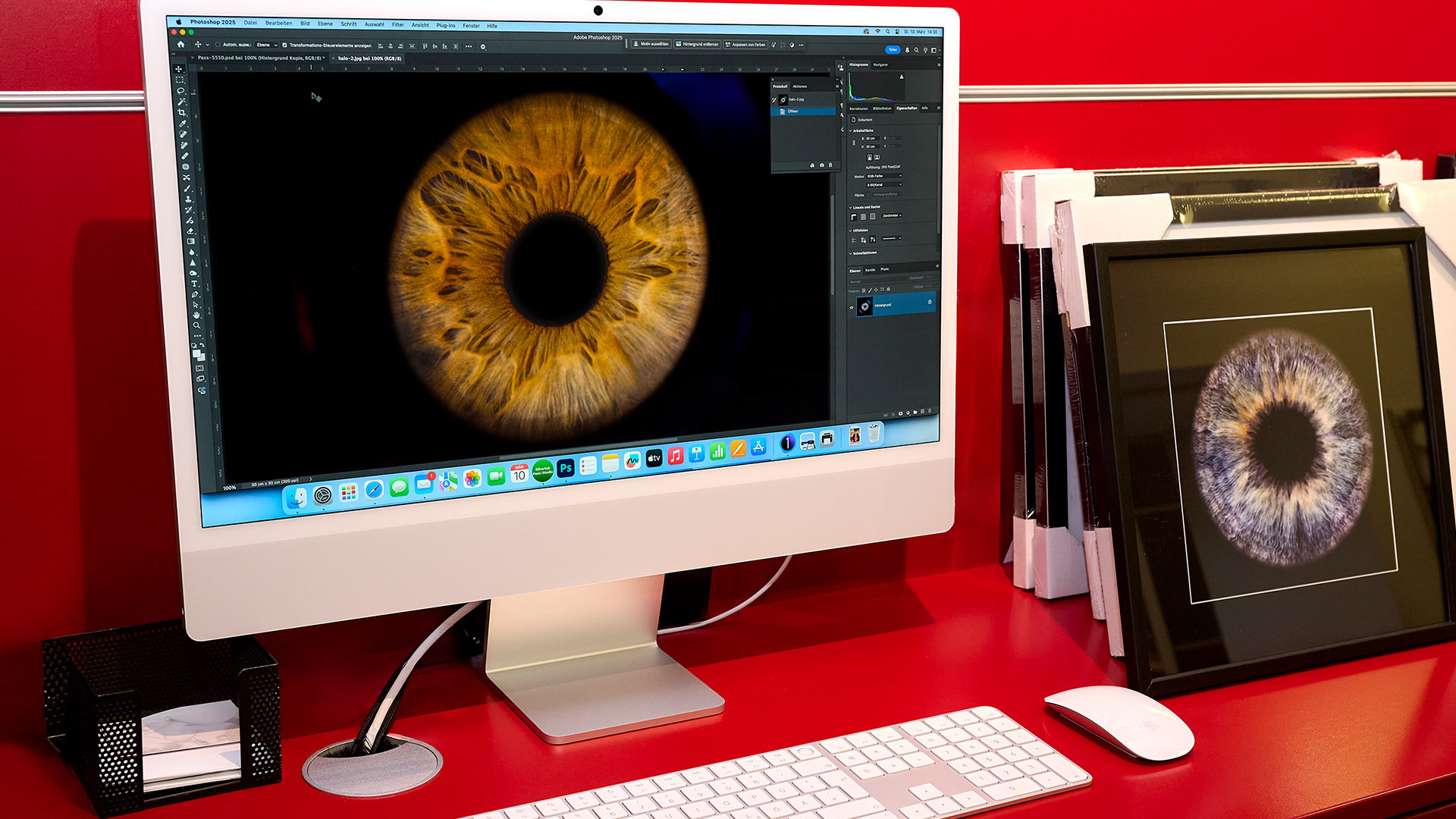 Ablauf Iris-Fotografie - Schritt 3: Motivwahl & Gestaltung